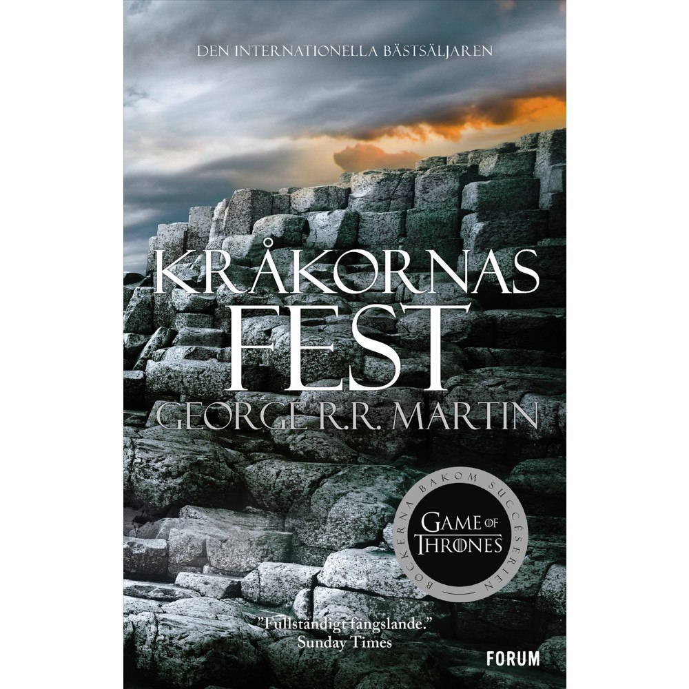 George R. R. Martin Game of thrones - Kråkornas fest (bok, storpocket)