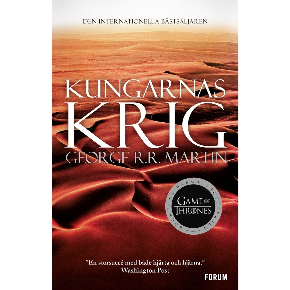 George R. R. Martin Game of thrones - Kungarnas krig (bok, storpocket)