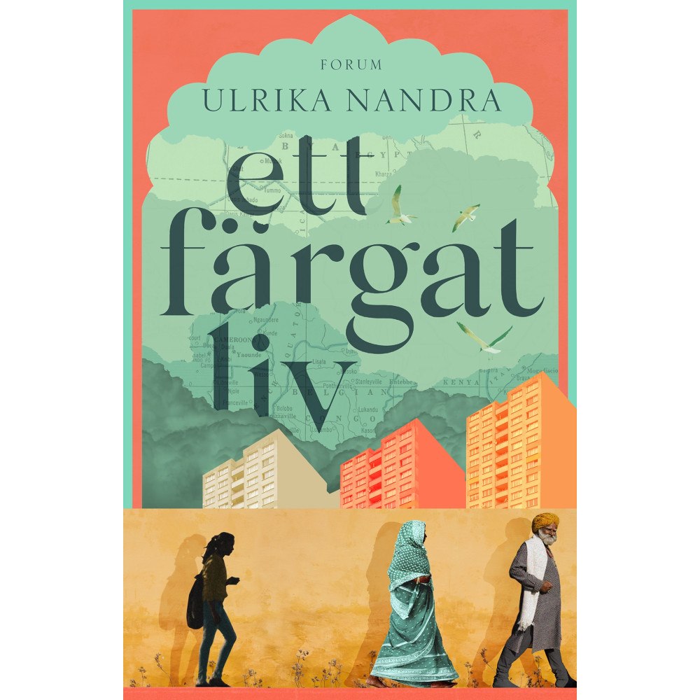 Ulrika Nandra Ett färgat liv (inbunden)
