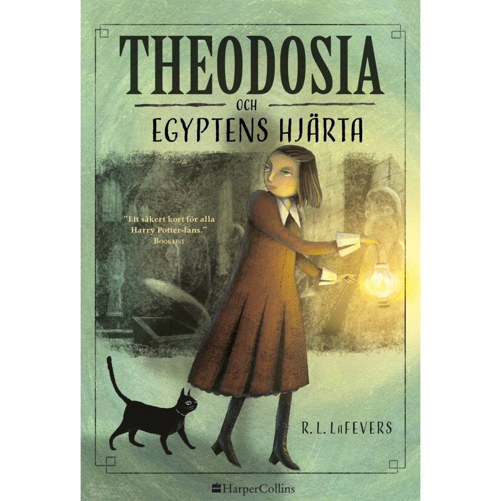 R. L. LaFevers Theodosia och Egyptens hjärta (bok, kartonnage)