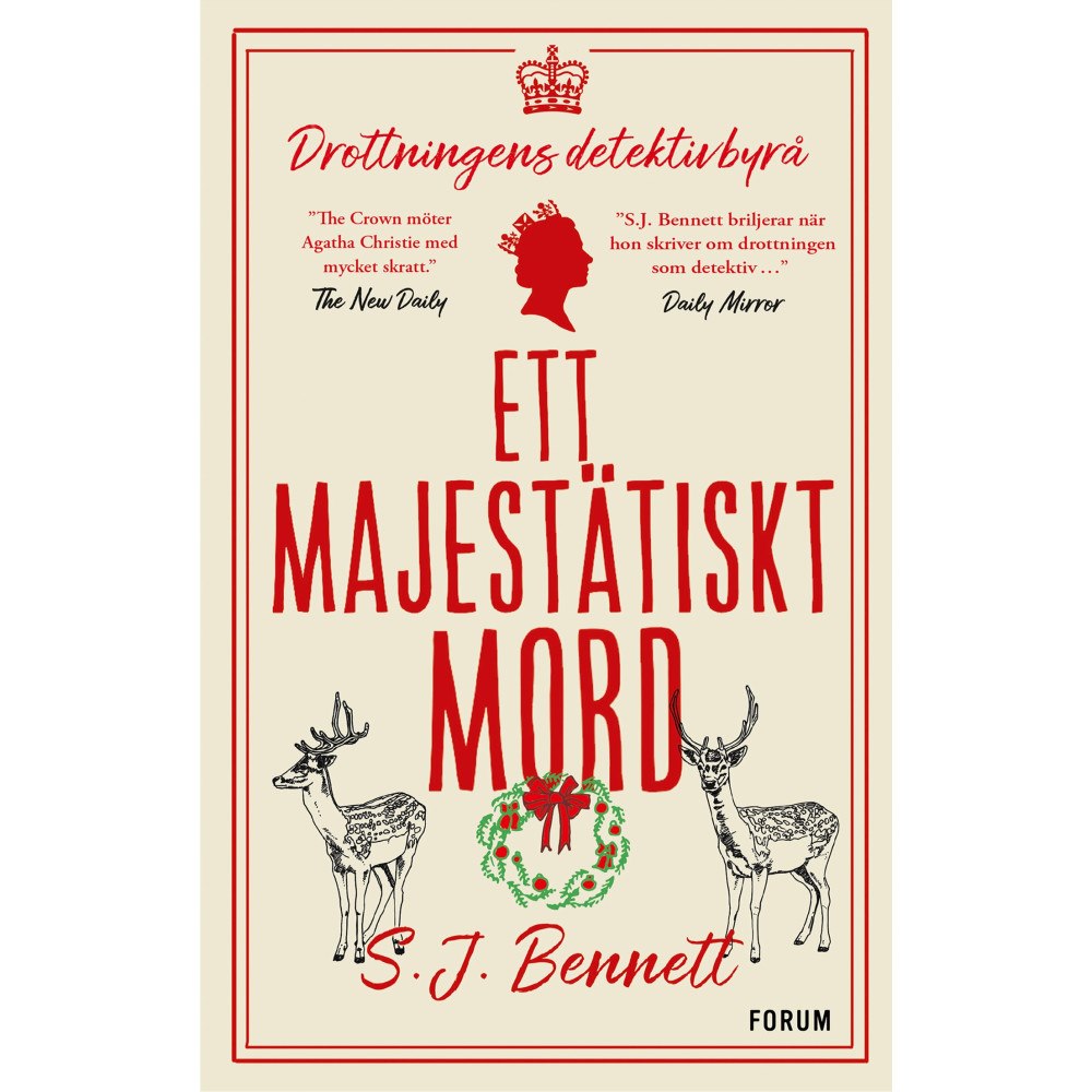 S.J. Bennett Ett majestätiskt mord (inbunden)