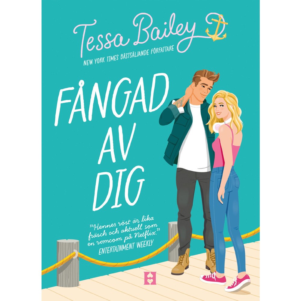 Tessa Bailey Fångad av dig (bok, danskt band)