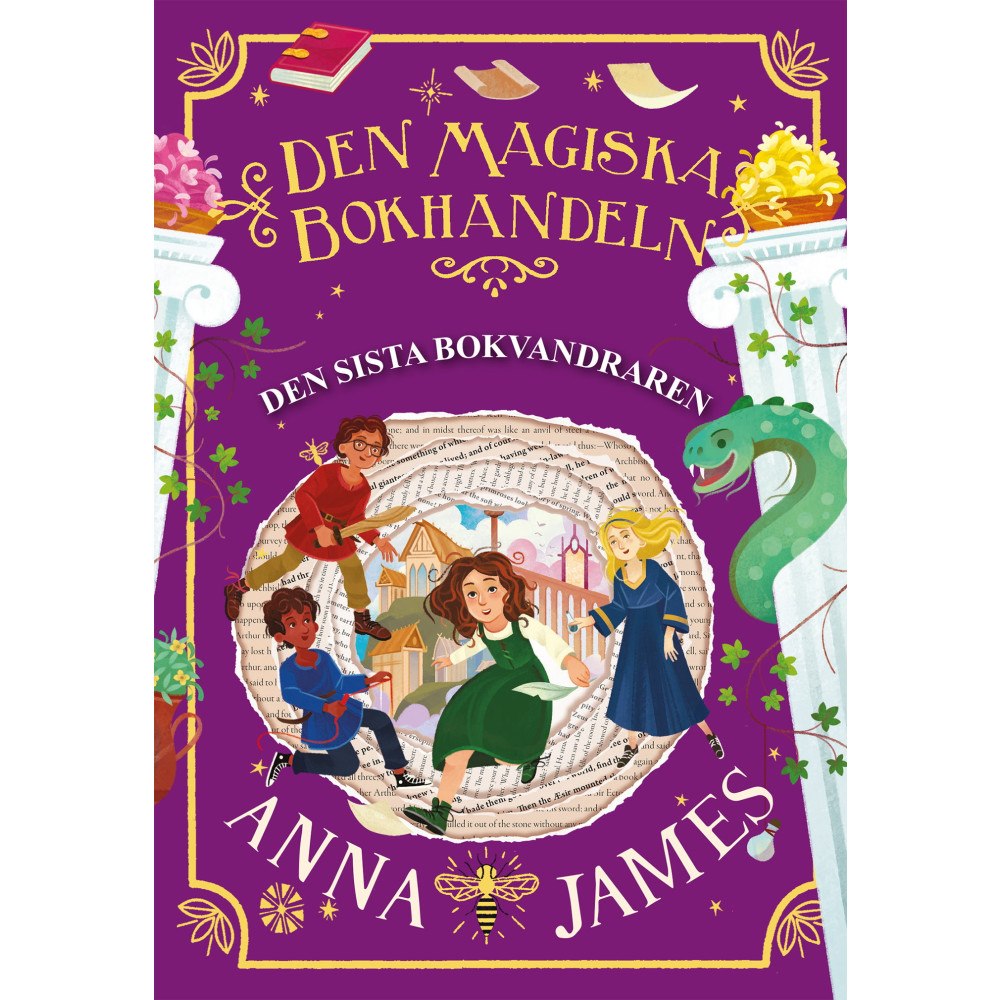 Anna James Den sista bokvandraren (bok, kartonnage)