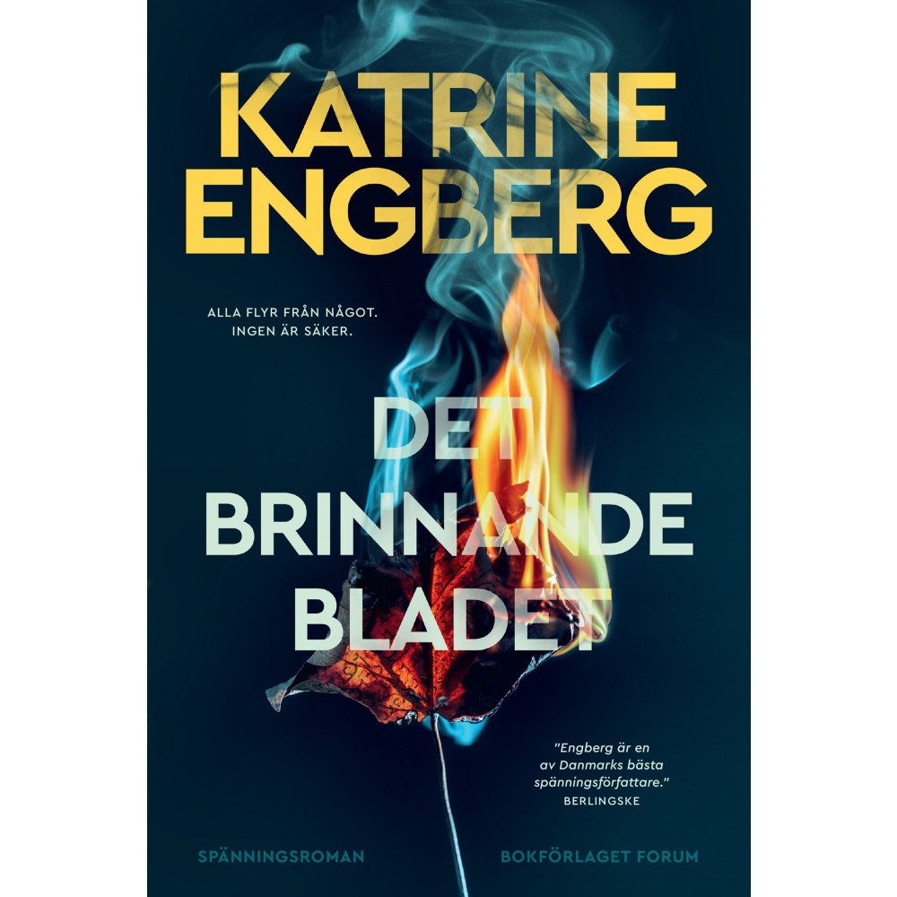 Katrine Engberg Det brinnande bladet (inbunden)