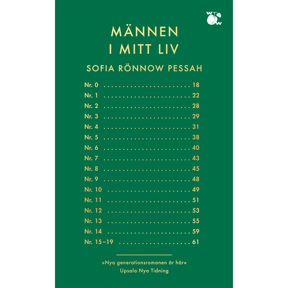 Sofia Rönnow Pessah Männen i mitt liv (pocket)