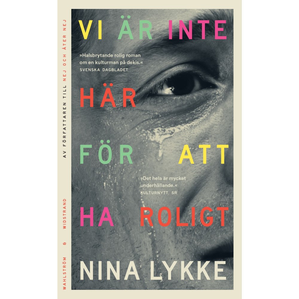 Nina Lykke Vi är inte här för att ha roligt (pocket)