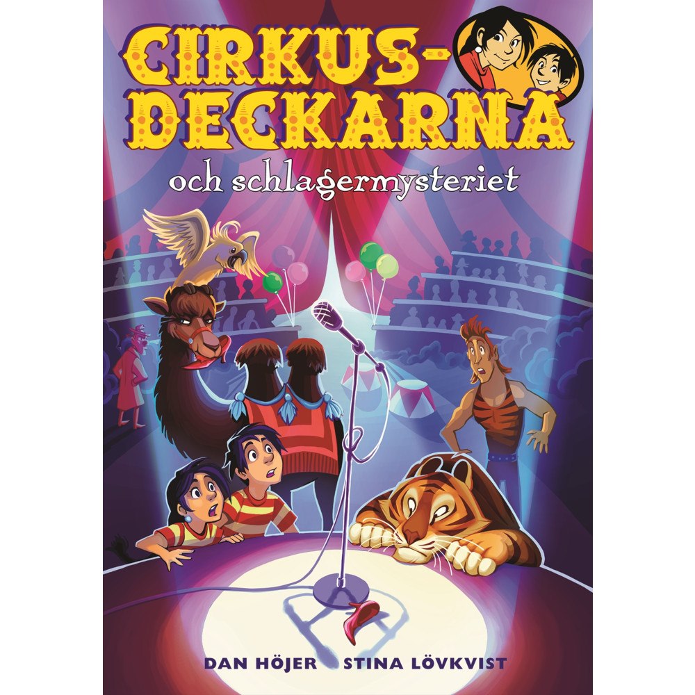 Bokförlaget Semic Cirkusdeckarna och schlagermysteriet (inbunden)