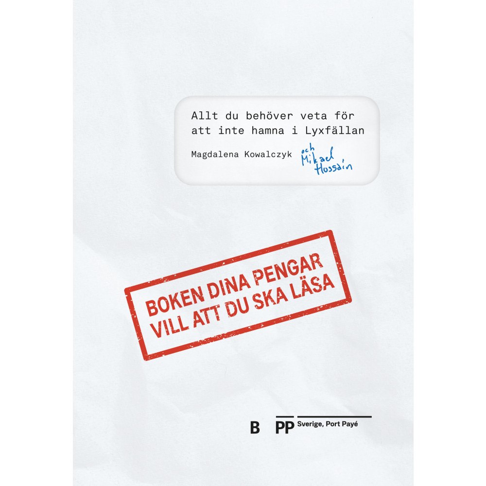 Mikael Hussain Boken dina pengar vill att du ska läsa (inbunden)