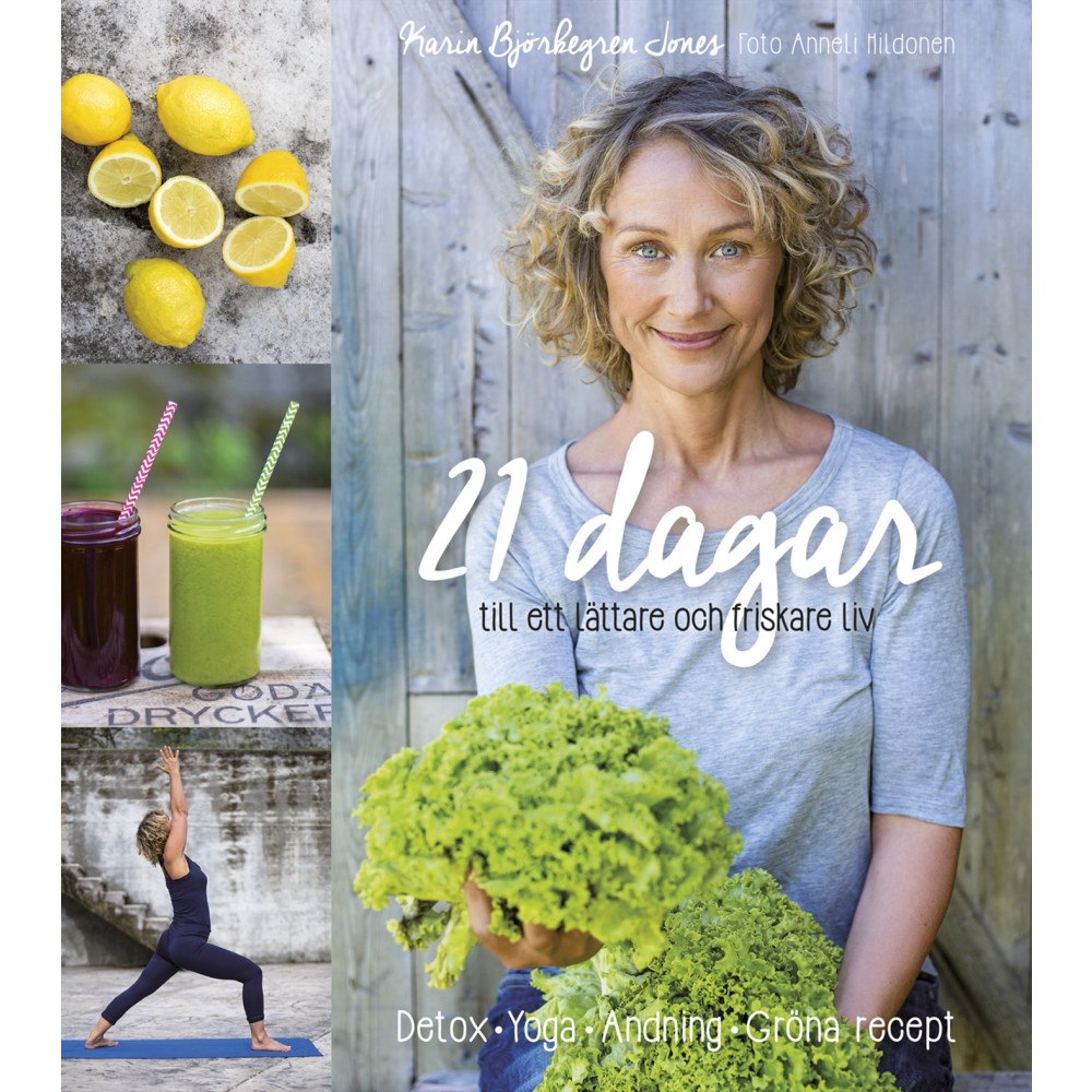 Karin Björkegren Jones 21 dagar till ett lättare och friskare liv (bok, danskt band)