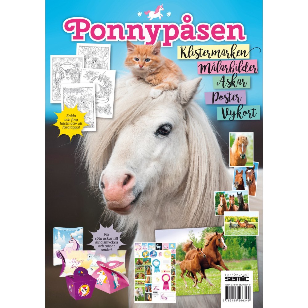 Bokförlaget Semic Ponnypåsen 2019 (häftad)