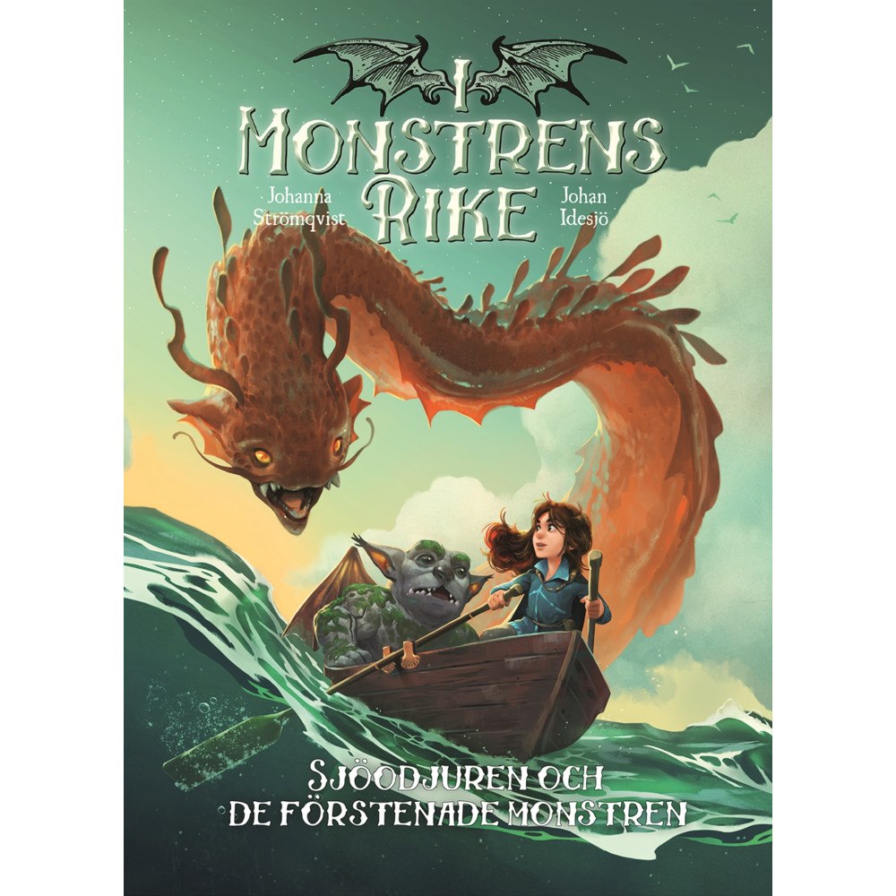 Johanna Strömqvist Sjöodjuren och de förstenade monstren (bok, kartonnage)