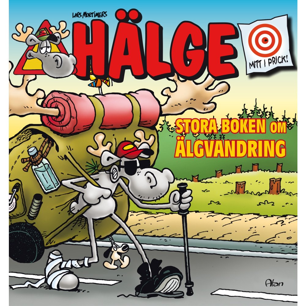 Bokförlaget Semic Hälge. Stora boken om älgvandring (häftad)