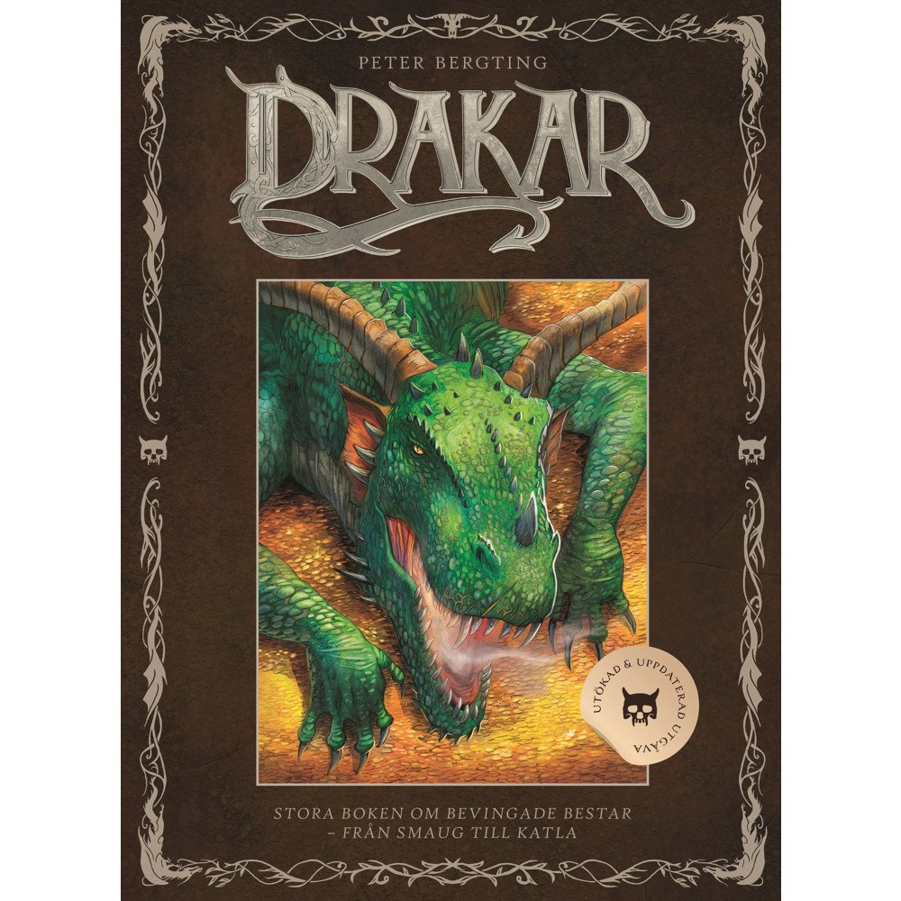 Peter Bergting Drakar : stora boken om bevingade bestar – från Smaug till Katla (inbunden)