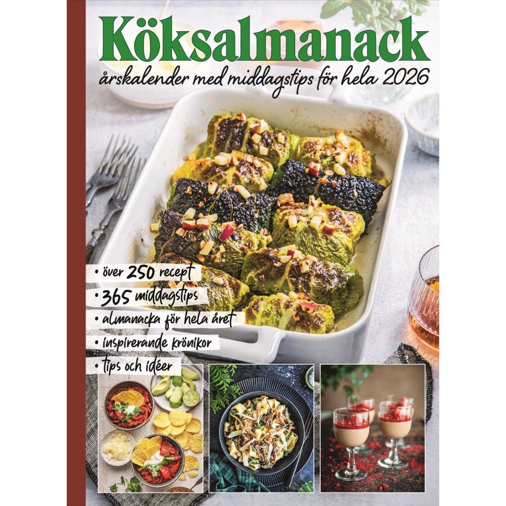 Bokförlaget Semic Köksalmanack 2026 (inbunden)
