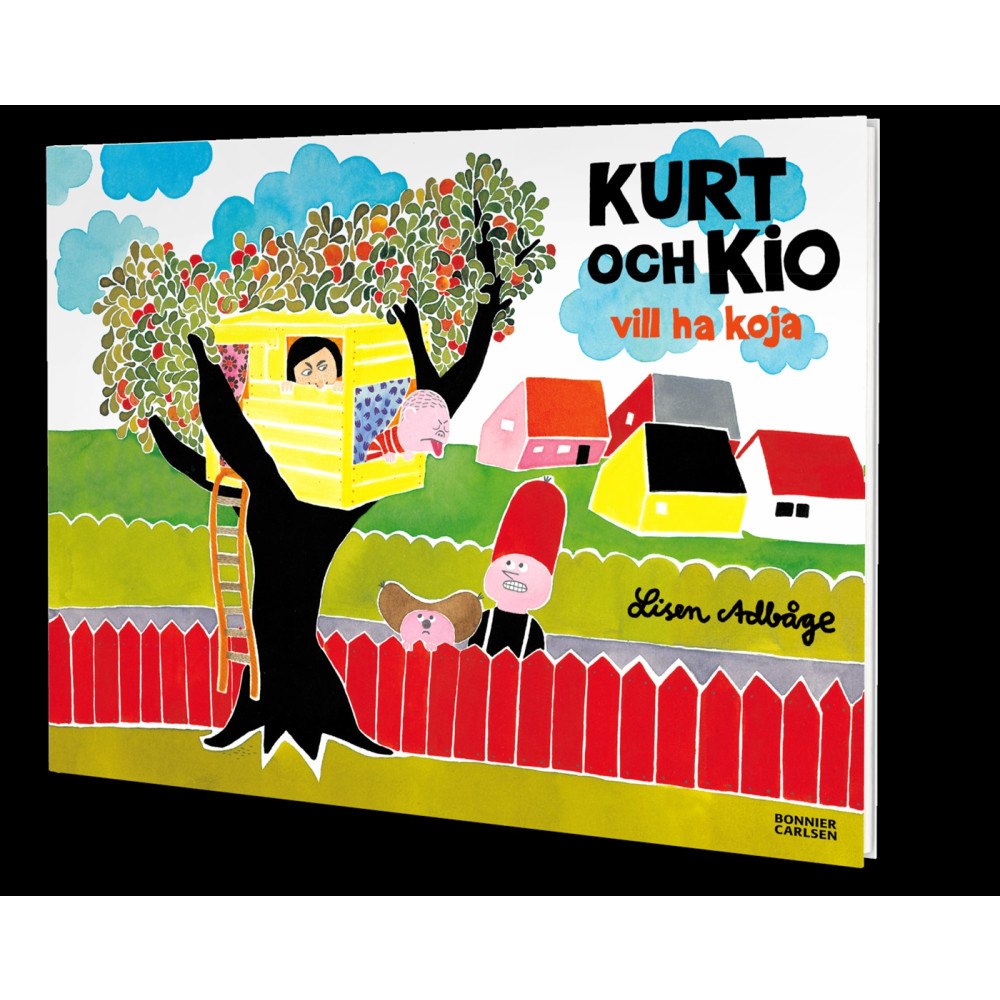 Lisen Adbåge Kurt och Kio vill ha koja (bok, kartonnage)