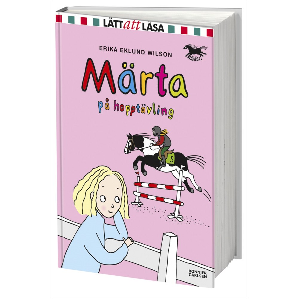 Bonnier Carlsen Märta på hopptävling (inbunden)