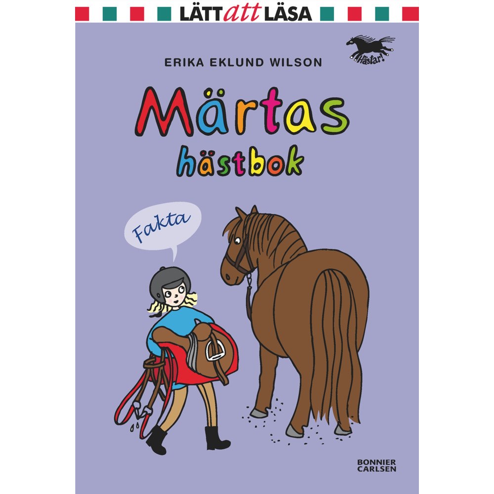 Erika Eklund Wilson Märtas hästbok (inbunden)