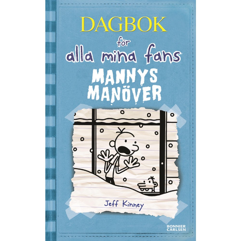 Jeff Kinney Mannys manöver (bok, kartonnage)