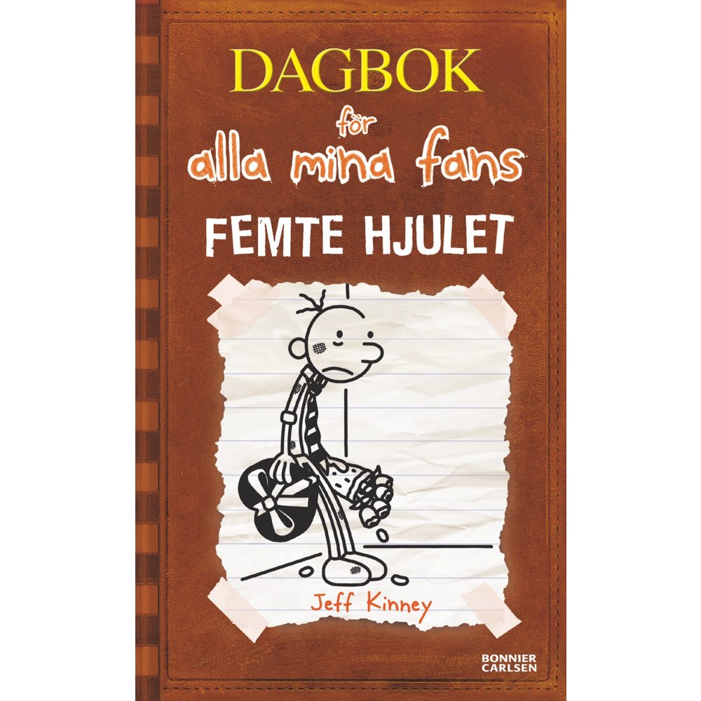 Jeff Kinney Femte hjulet (inbunden)