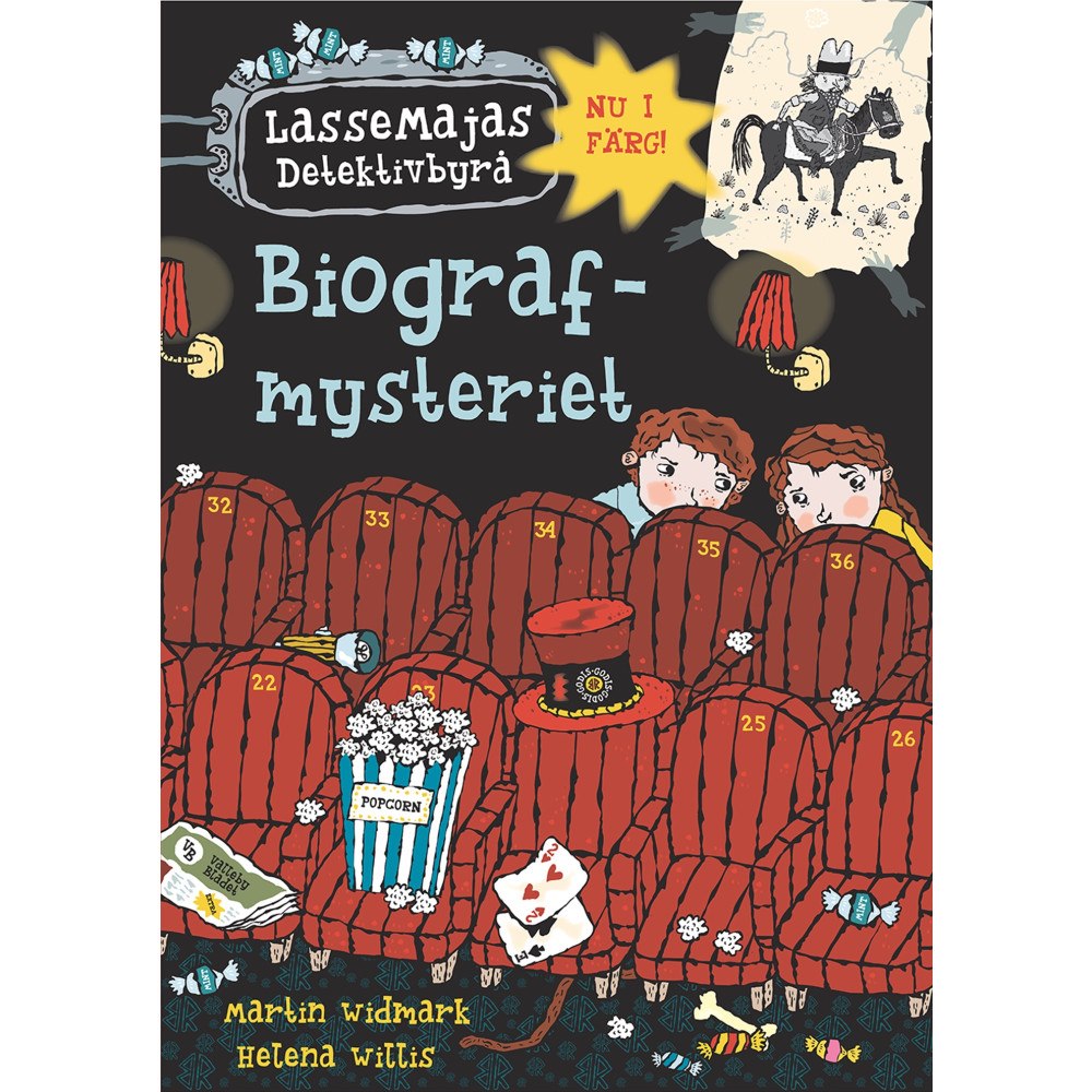 Martin Widmark Biografmysteriet (inbunden)