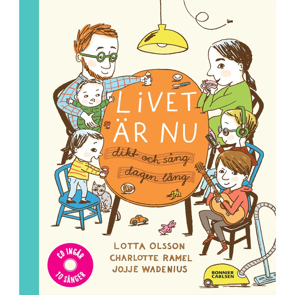 Lotta Olsson Livet är nu : dikt och sång dagen lång (inkl cd) (bok, halvklotband)
