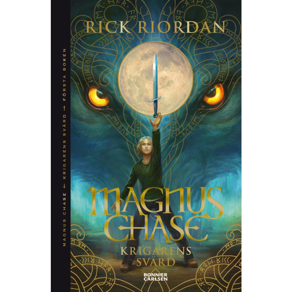 Rick Riordan Krigarens svärd (bok, danskt band)