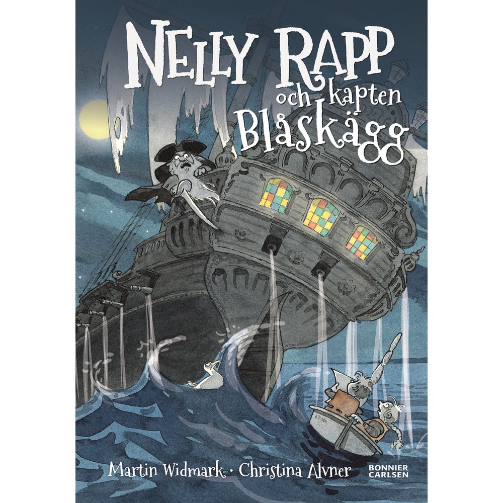 Martin Widmark Nelly Rapp och kapten Blåskägg (bok, kartonnage)