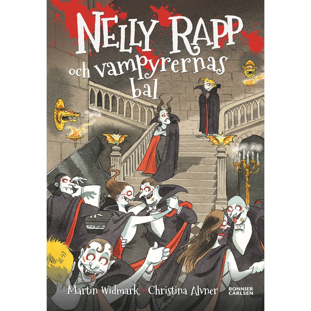 Martin Widmark Nelly Rapp och vampyrernas bal (bok, kartonnage)