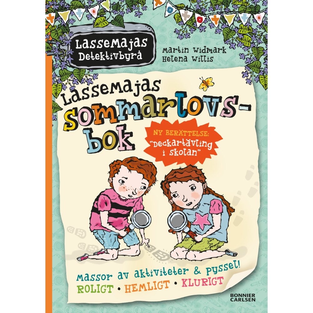 Martin Widmark LasseMajas sommarlovsbok. Deckartävling i skolan (inbunden)