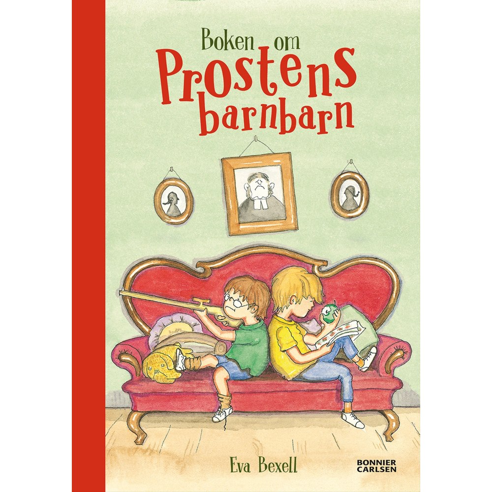 Eva Bexell Boken om prostens barnbarn (bok, halvklotband)