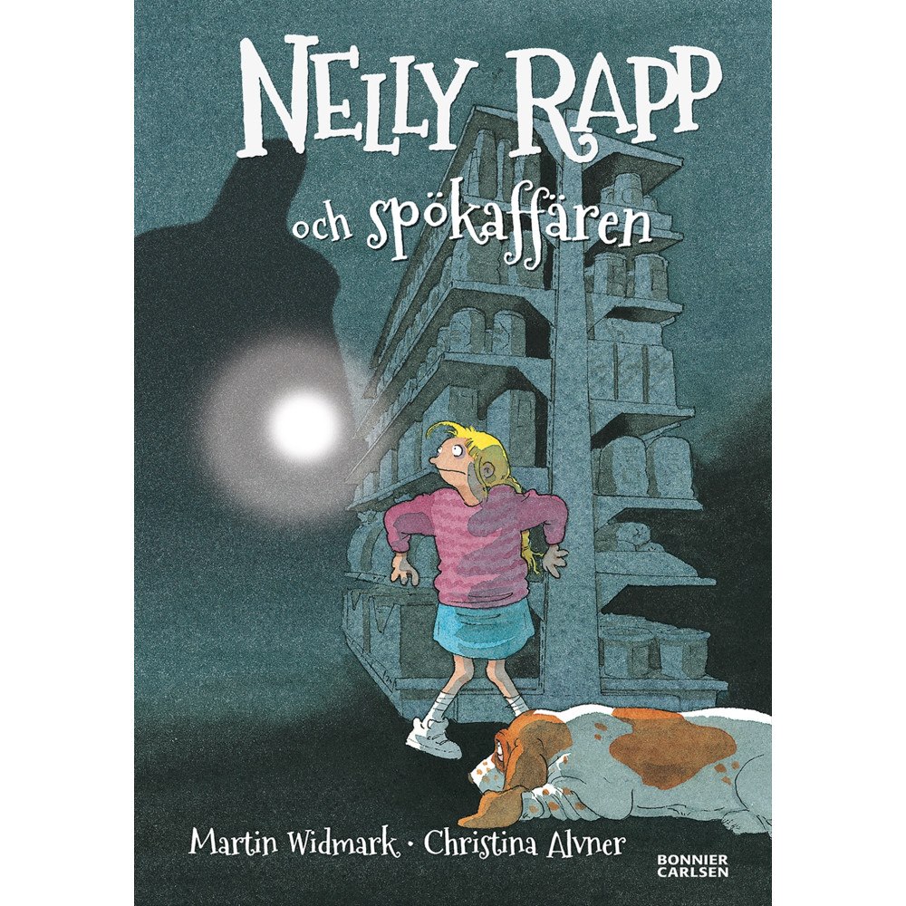 Martin Widmark Nelly Rapp och spökaffären (inbunden)