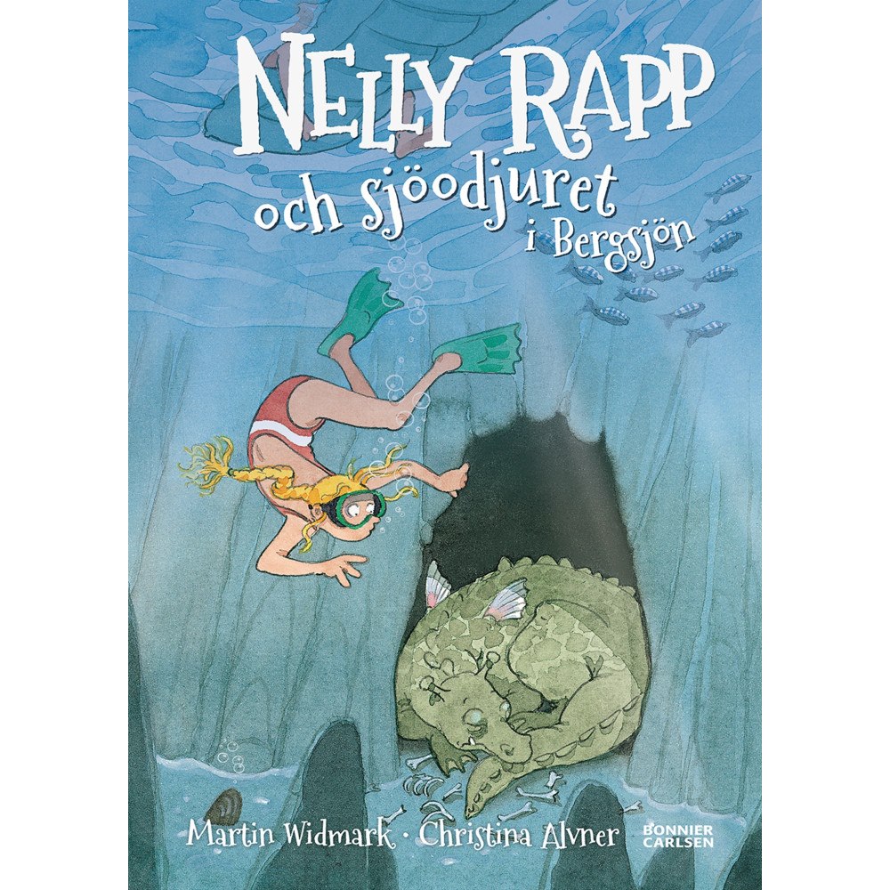 Martin Widmark Nelly Rapp och sjöodjuret i Bergsjön (inbunden)