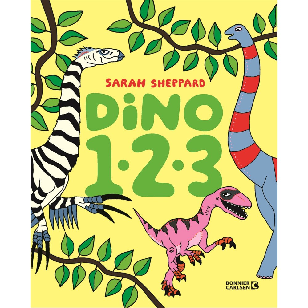 Sarah Sheppard Dino 1-2-3 (inbunden)