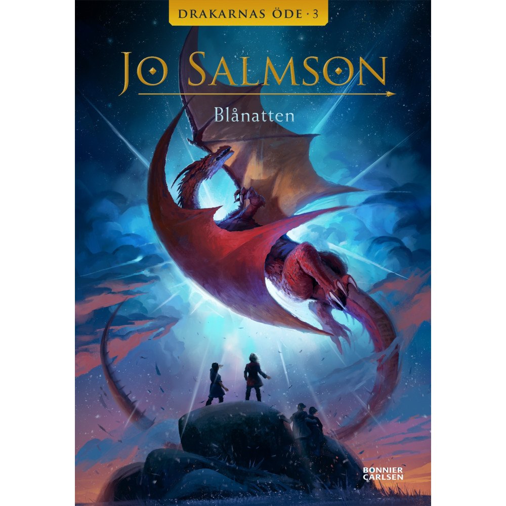 Jo Salmson Blånatten (bok, kartonnage)