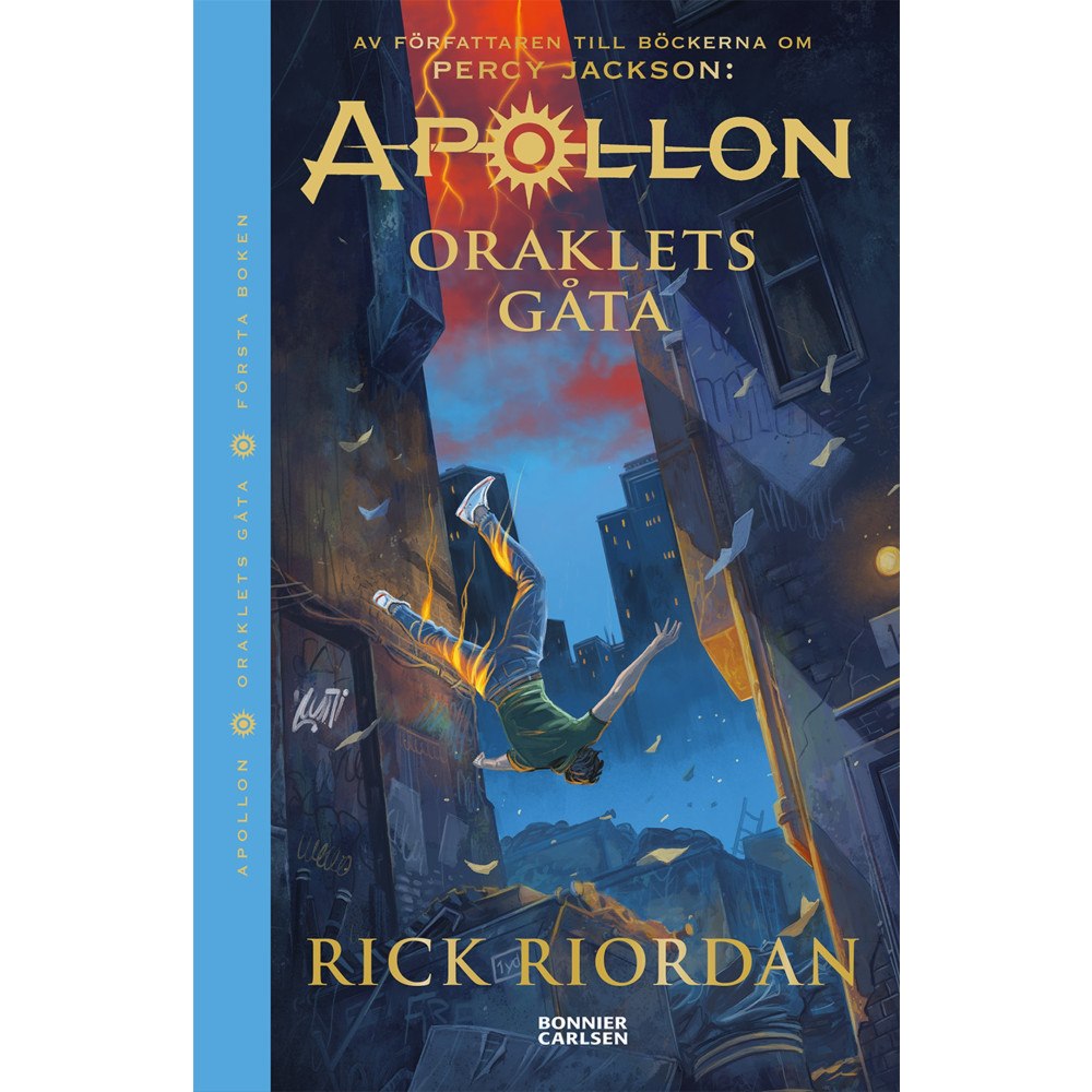 Rick Riordan Oraklets gåta (bok, danskt band)