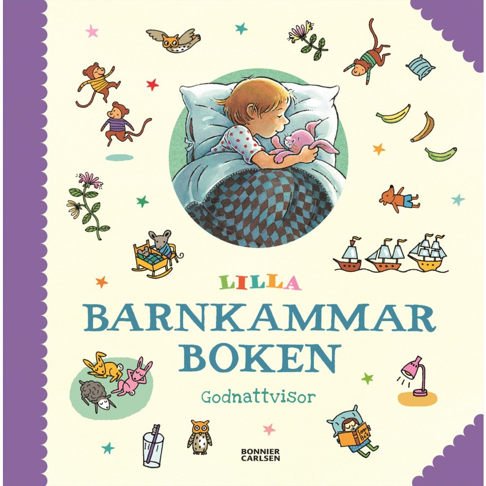 Bonnier Carlsen Lilla barnkammarboken : godnattvisor (inbunden)