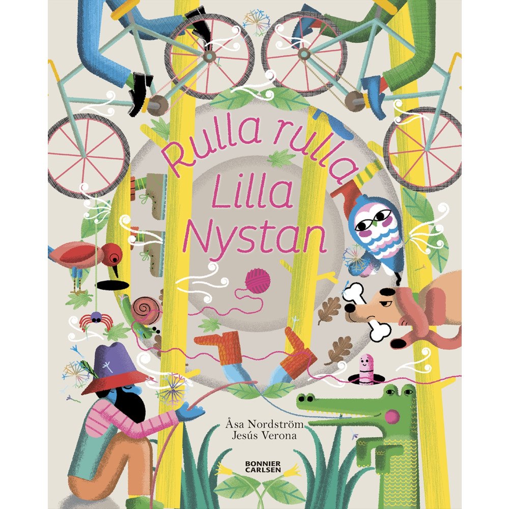 Åsa Nordström Rulla, rulla lilla Nystan (inbunden)