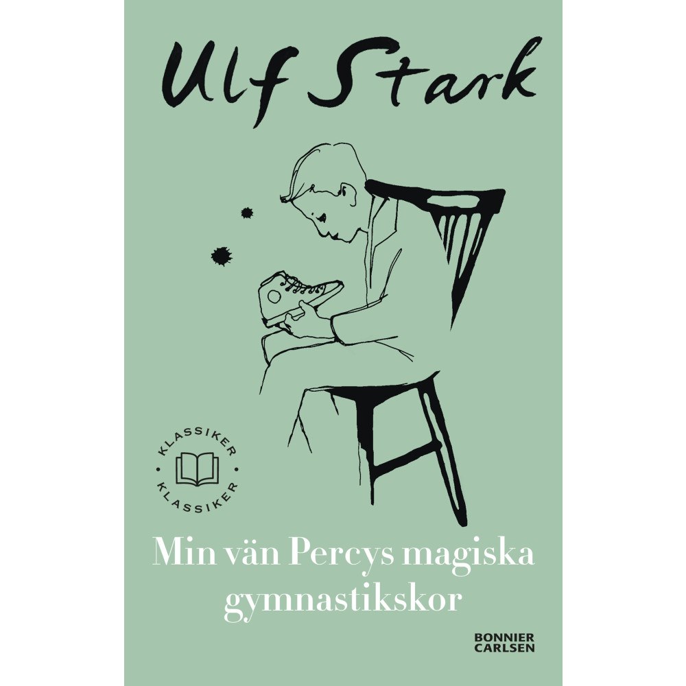 Ulf Stark Min vän Percys magiska gymnastikskor (bok, danskt band)