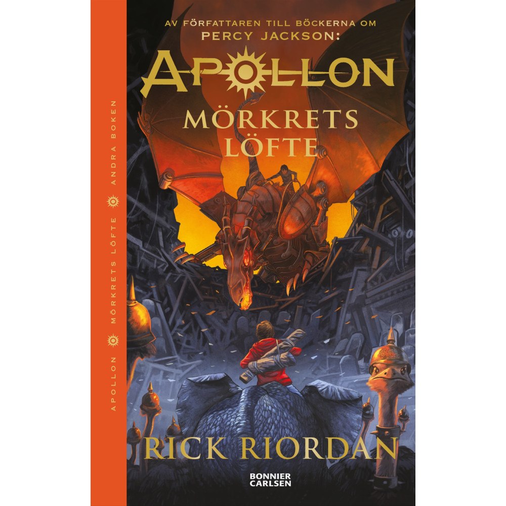 Rick Riordan Mörkrets löfte (bok, danskt band)