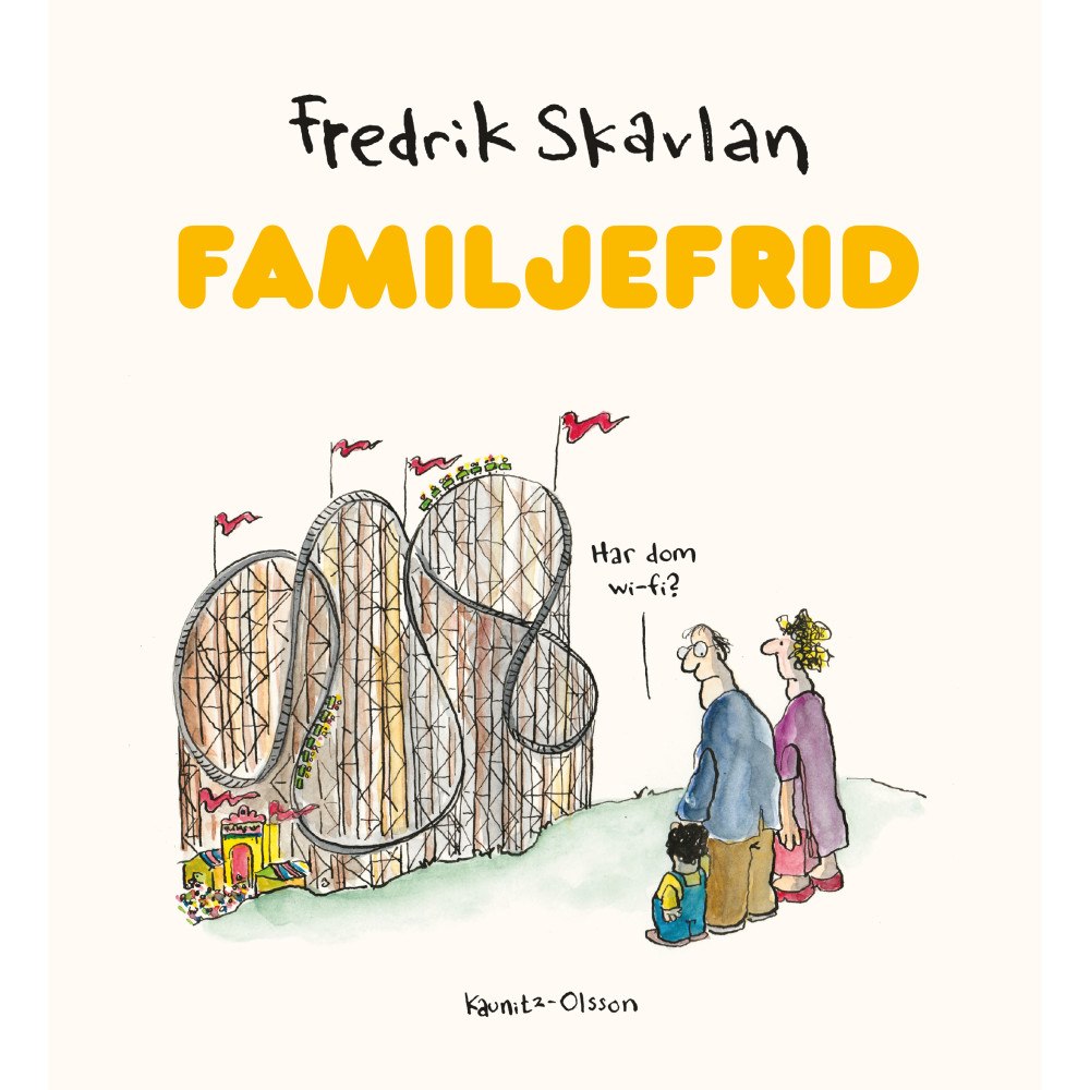 Fredrik Skavlan Familjefrid (bok, kartonnage)