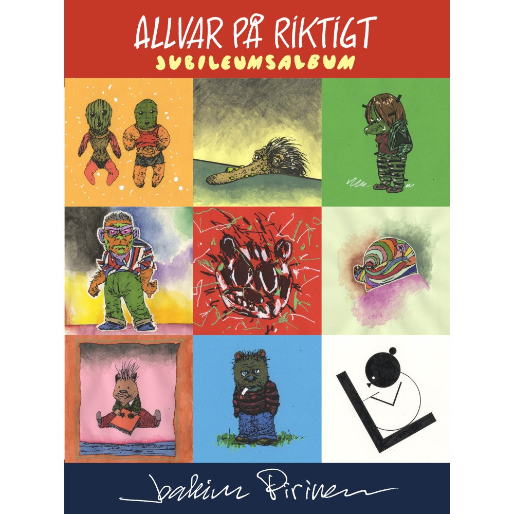 Joakim Pirinen Allvar på riktigt (bok, danskt band)