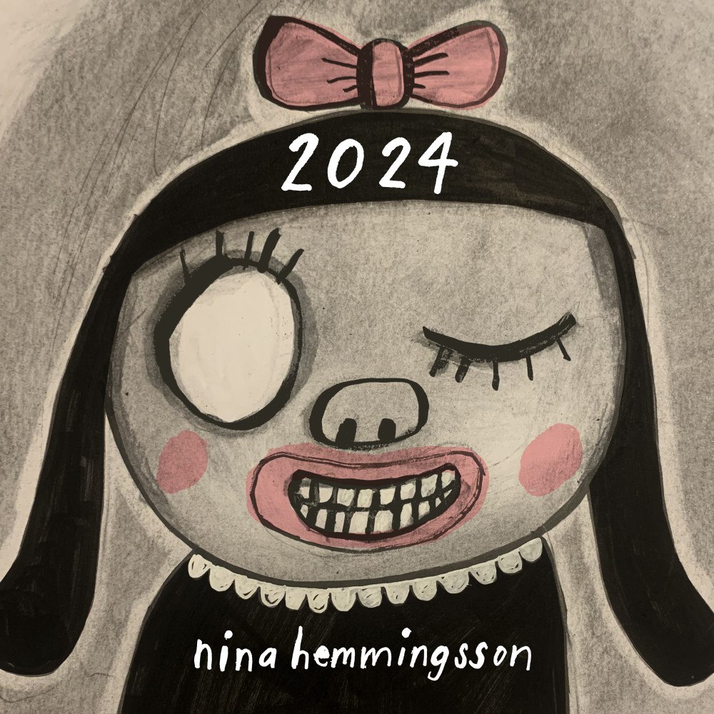 Nina Hemmingsson Almanacka 2024 (häftad)