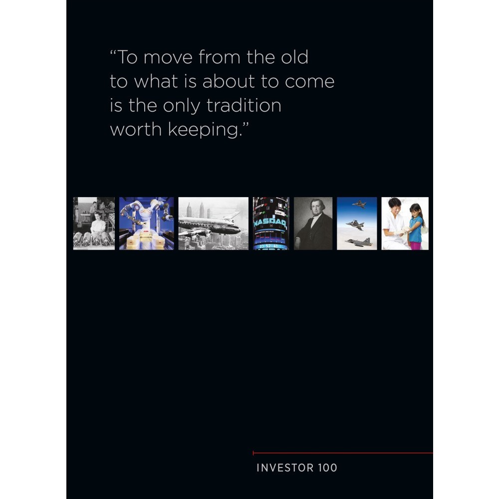 Ronald Fagerfjäll Investor 100 years - "To move from the old to what is about to come is the only tradition worth keeping" (inbunden, eng)