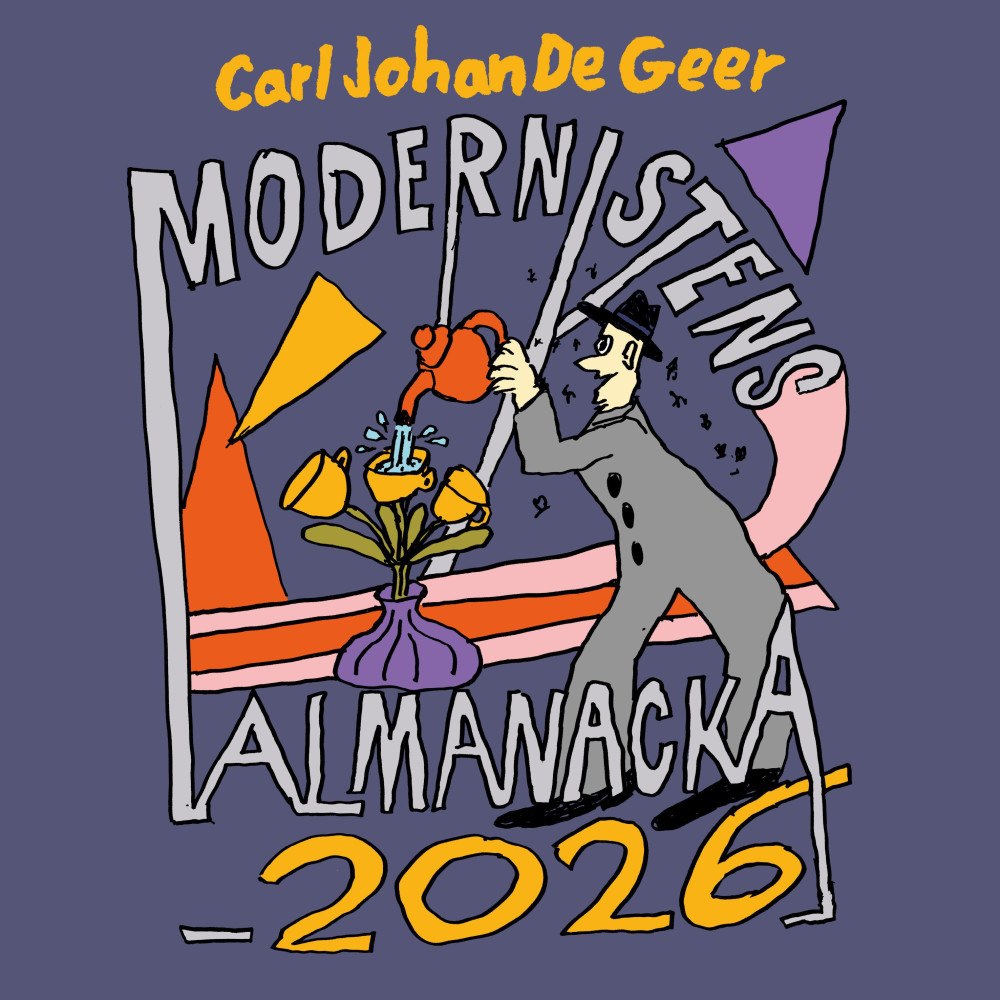 Carl Johan De Geer Modernistens almanacka 2026 (häftad)