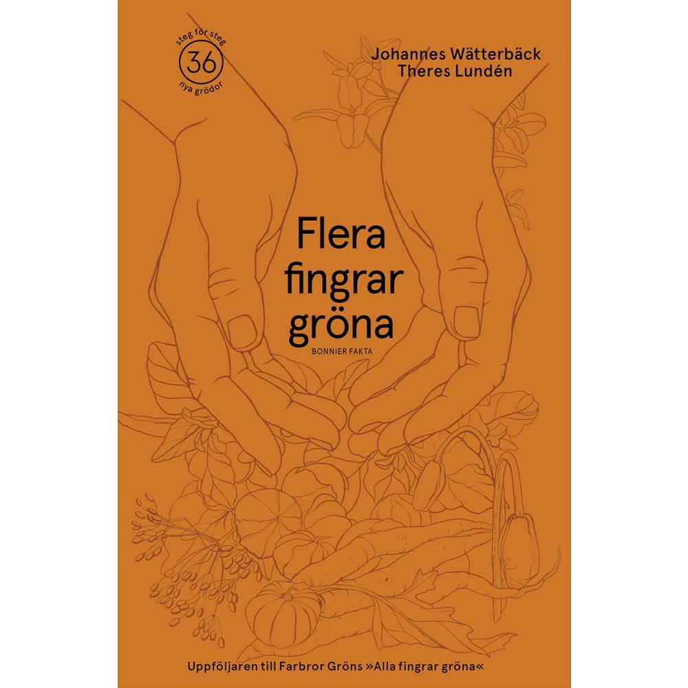 Johannes Wätterbäck Flera fingrar gröna : 36 växter att odla i din trädgård (bok, flexband)