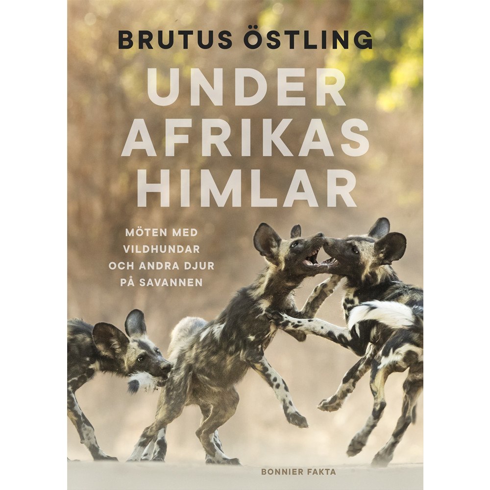Brutus Östling Under Afrikas himlar : Möten med vildhundar och andra djur på savanner (inbunden)