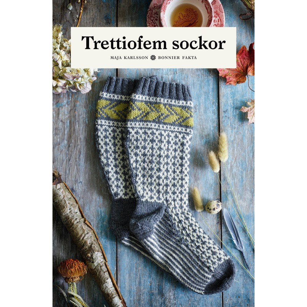 Maja Karlsson Trettiofem sockor (inbunden)