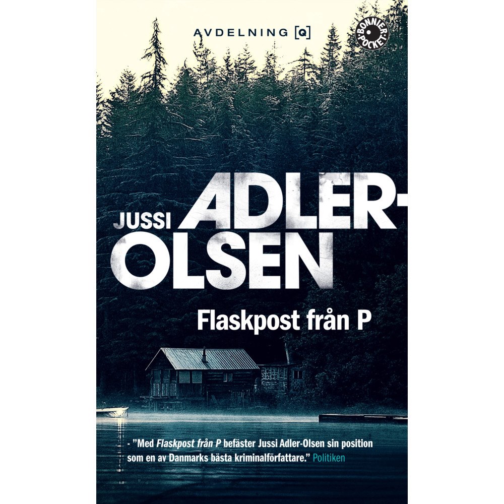 Jussi Adler-olsen Flaskpost från P (pocket)