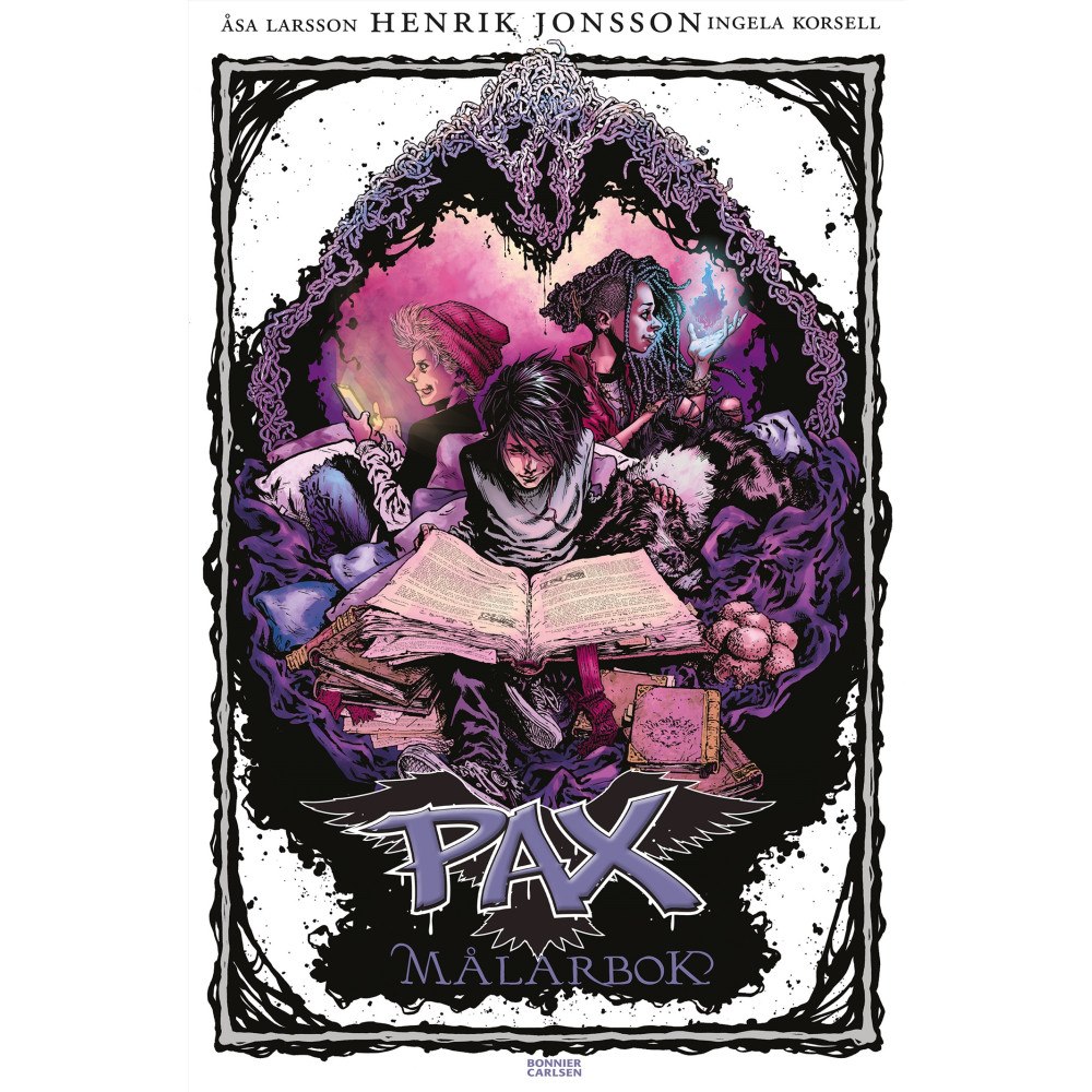 Åsa Larsson PAX. Mera Målarbok (inbunden)