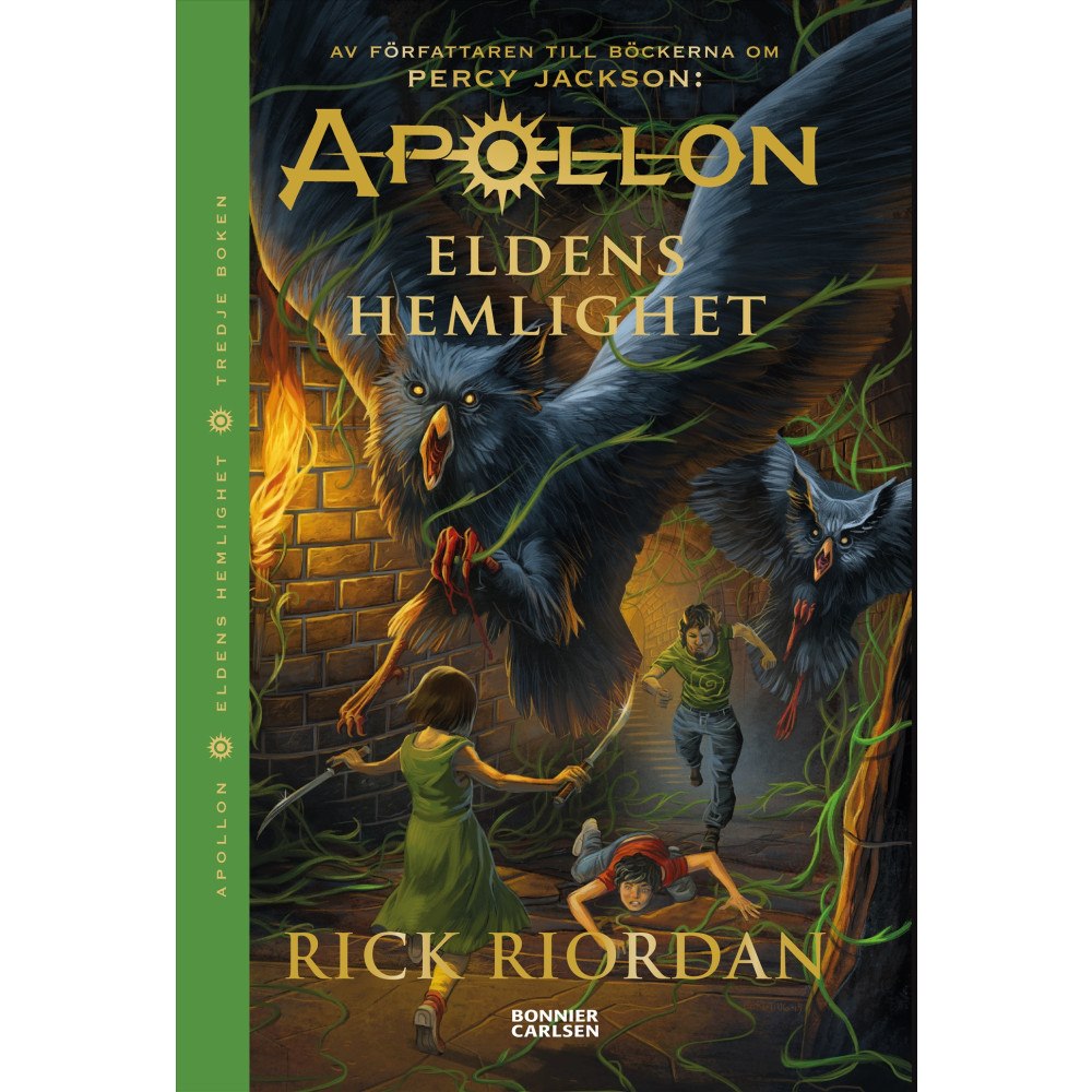 Rick Riordan Eldens hemlighet (bok, danskt band)